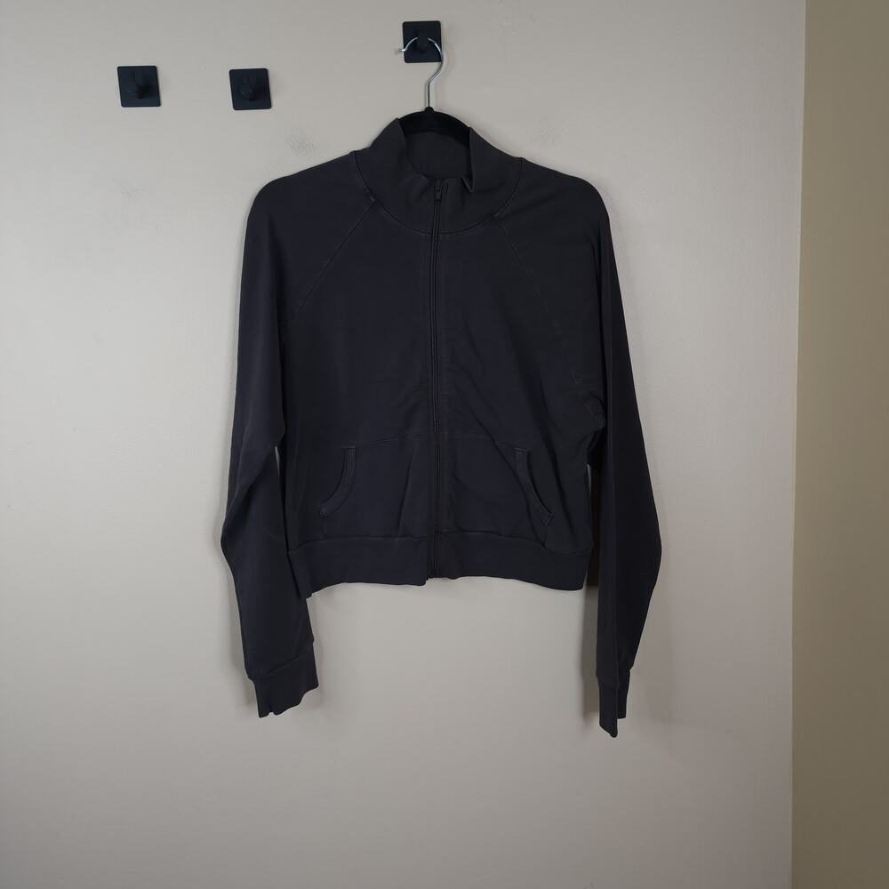 Skims Outdoor Full Zip Track Jacket in Expresso Size 3X